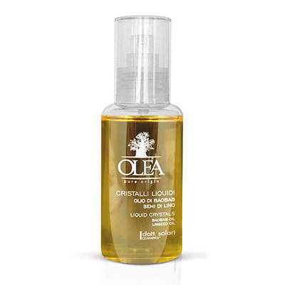 Olea krištály s baobab oleja a ľanovými semienkami 50 ml