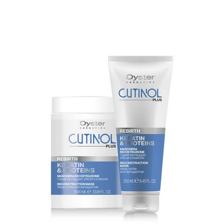 CUTINOL PLUS REBIRTH Keratínová a proteinová rekonštrukčná maska 1000 ml